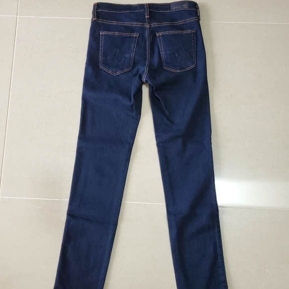 AG Adriano Goldschmied The Prima Mid-rise Cigarette Blue Jeans - Size 26R - Picture 2 of 7